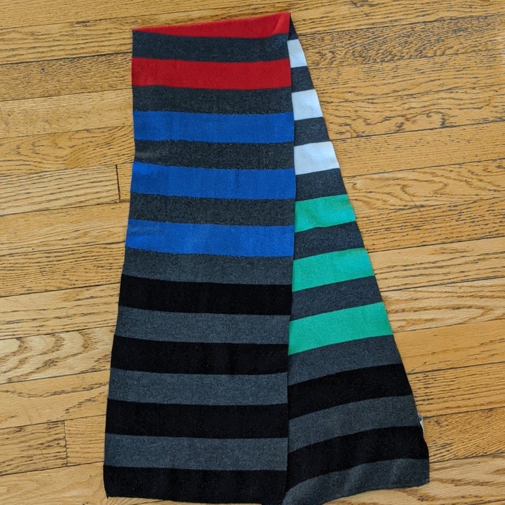 H & M Cheerfully Colored Striped Scarf - Picture 4 of 5